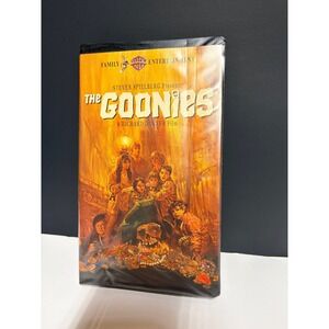 The Goonies VHS Warner Home Video Clamshell 13275 Steven Spielberg 1985 Movie
